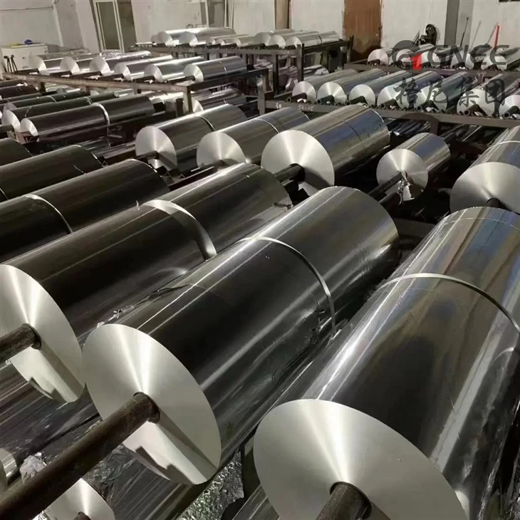 Materia prima del contenedor de papel de aluminio