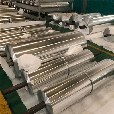 Papel de aluminio 8011 9 micras grado alimenticio