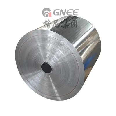 Papel de aluminio para paquete industrial.