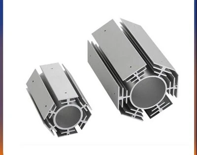 Perfiles de disipador de calor extruido AA6063-T5