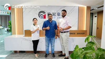 Cliente indio pide lámina de aluminio serie 3000