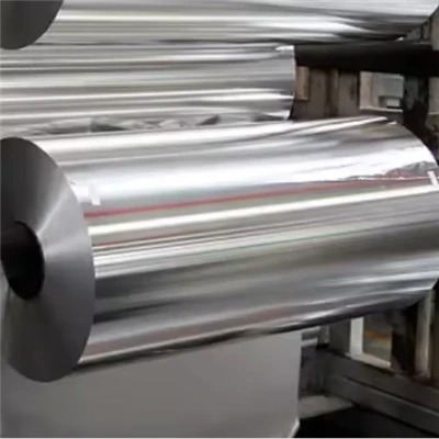 Papel de aluminio de 7 micras suave para laminación.