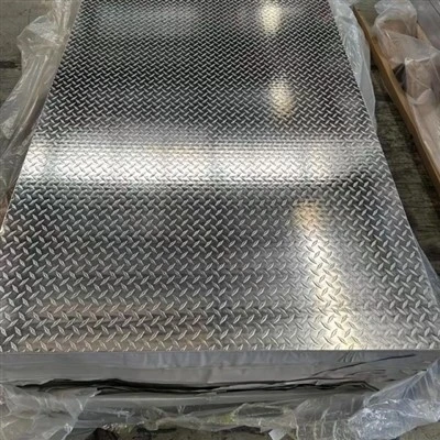 Placa de banda de aluminio anti-deslizamiento 5052 H32 H32